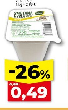 Klas Smotana kyslá 20%