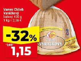 Vamex Chlieb Vyrážkový balený