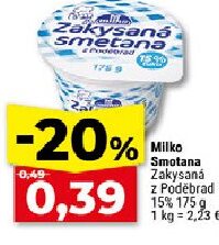 Milko Smotana Zakysaná z Poděbrad 15%
