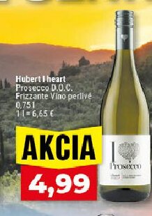 Hubert I heart Prosecco D.O.C. Frizzante Vino perlivé