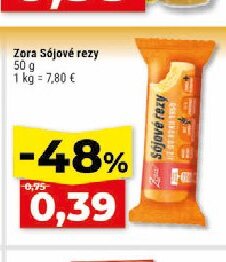 Zora Sójové rezy