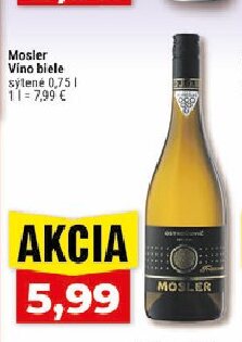 Mosler Víno biele sýtené