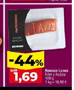 Nowaco Losos Filet s Kožou