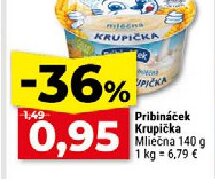 Pribináček Krupička Mliečna