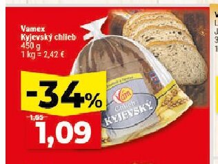 Vamex Kyjevský chlieb