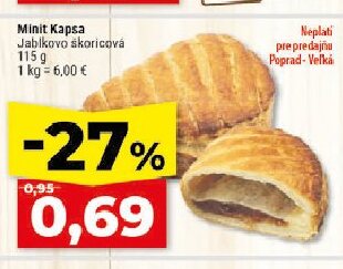 Minit Kapsa Jablkovo škoricová