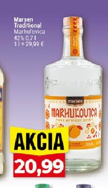 Marsen Traditional Marhuľovica