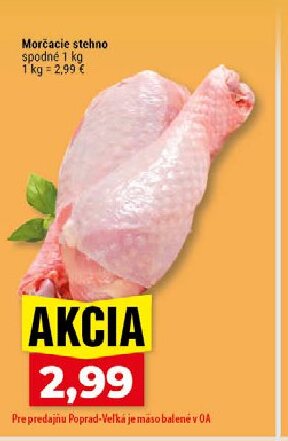 Morčacie stehno spodné
