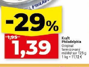 Kraft Philadelphia Original termizovaný mäkký syr