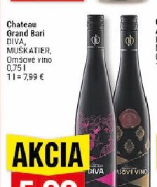 Chateau Grand Bari DIVA, MUŠKATIER, Omšové víno
