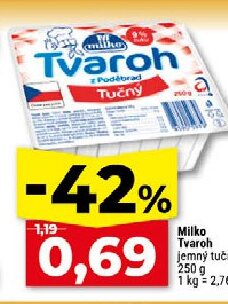 Milko Tvaroh tučný