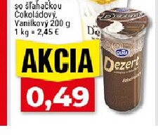 Olma Dezert Pudingový krém so šľahačkou Čokoládový, Vanilkový
