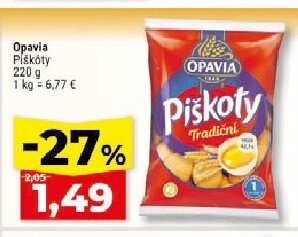Opavia Piškóty Tradiční