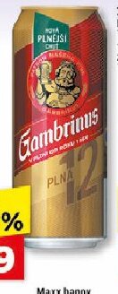 Gambrinus Pivo svetlé Plná 12-tka