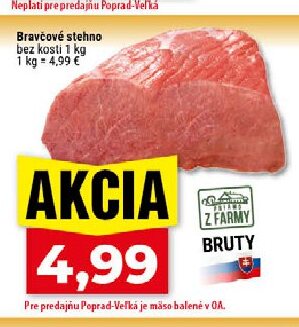 Bravčové stehno bez kosti