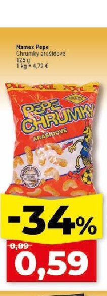 Namex Pepe Chrumky arašidové