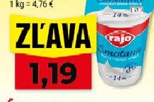 Rajo Smotana pochúťková kyslá 14%