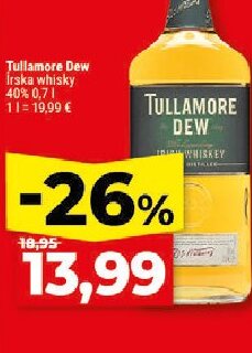 Tullamore Dew Írska whisky