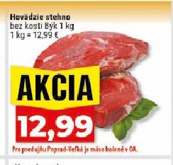 Hovädzie stehno bez kosti Býk