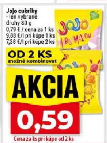 Jojo cukríky