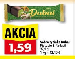 Vobro tyčinka Dubai Pistacio & Kadayif