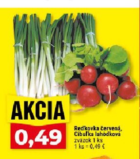 Redkovka červená, Cibuľka lahodková