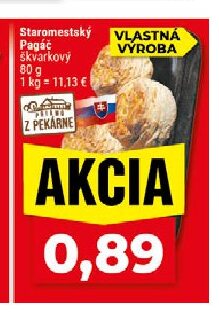 Staromestský Pagač škvarkový