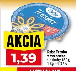 Ryba Treska v majonéze - 2 druhy