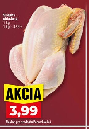 Sliepka chladená