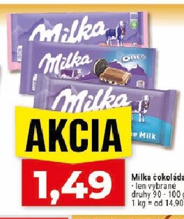 Milka čokoláda