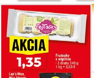 Frutesky s náplňou
