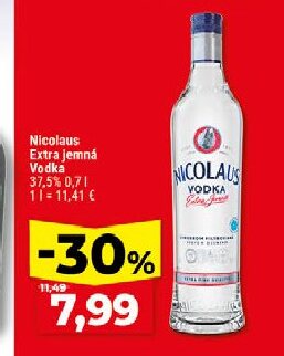 Nicolaus Extra jemná Vodka