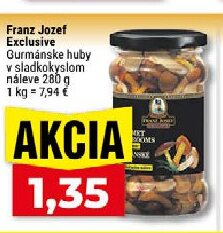Franz Jozef Exclusive Gurmánske huby v sladkokyslom náleve
