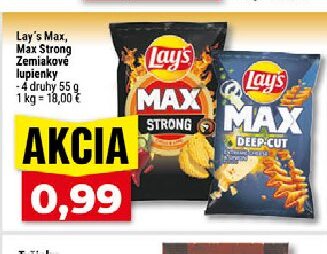 Lay's Max, Max Strong Zemiakové lupienky