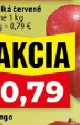 Jablká červené