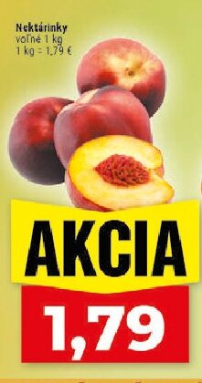 Nektarinky voľné