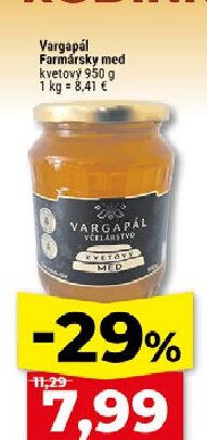 Vargapál Farmársky med kvetový