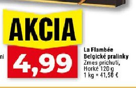 La Flambée Belgické pralinky