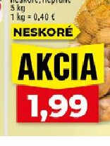 Zemiaky konzumné neskoré, neprané