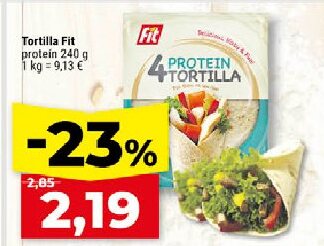 Tortilla Fit protein