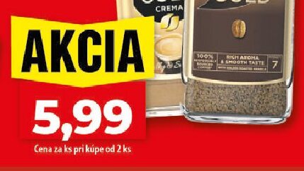 Nescafé Gold Original, Crema