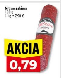Nitran saláma