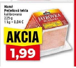 Hamé Pečeňová tehla kalibrovaná