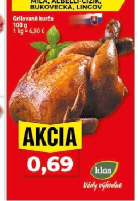 Grilované kurča