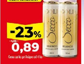 Gold Secco Frizzante Víno perlivé Biele, Rosé