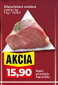 Teľacia falošná sviečková predná