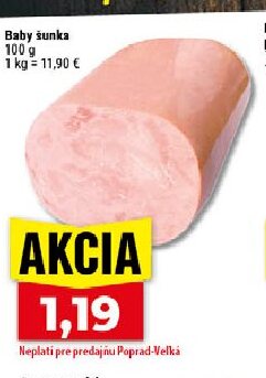 Staromestská Baby šunka
