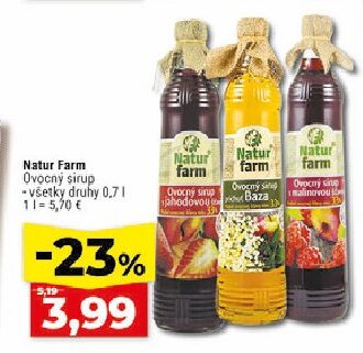Natur Farm Ovocný sirup