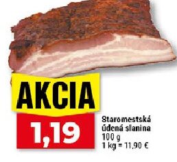 Staromestská údená slanina