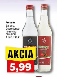 Frucona Barack, Cseresznye liehovina